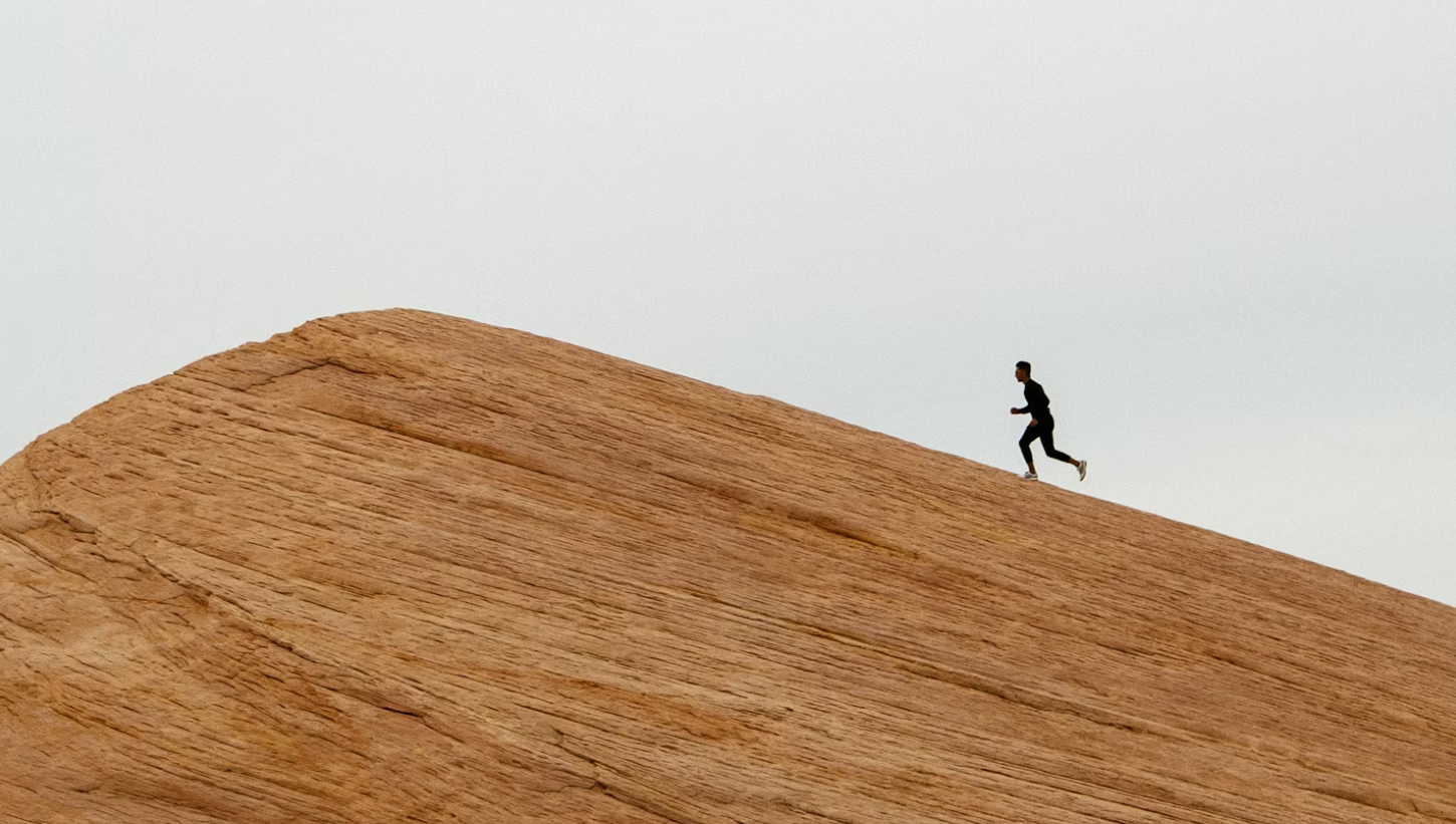 leg day running uphill